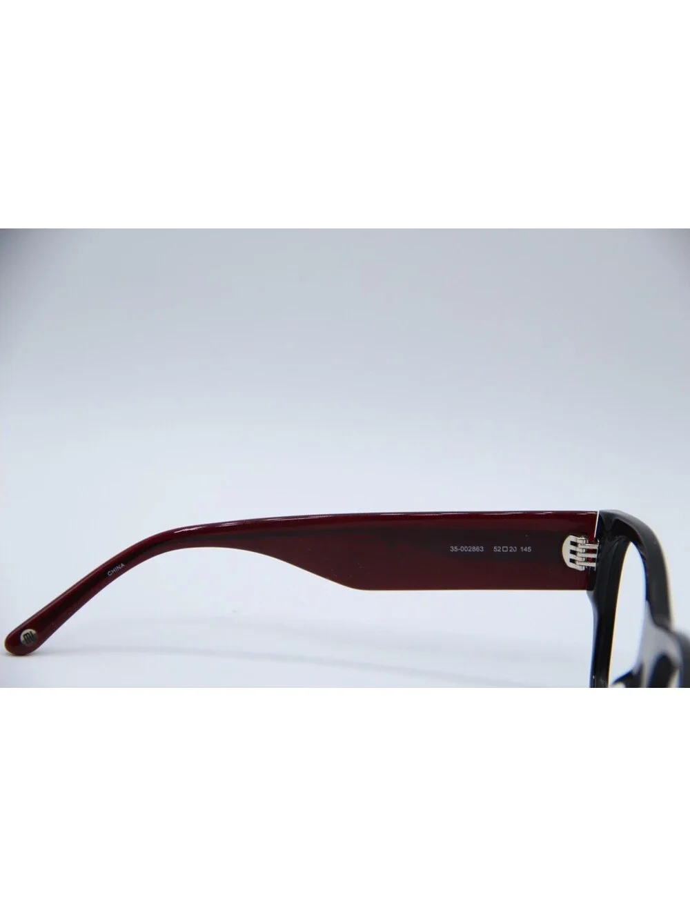 Muse 35-002863 Black Purple Authentic Eyeglasses 52-20-145